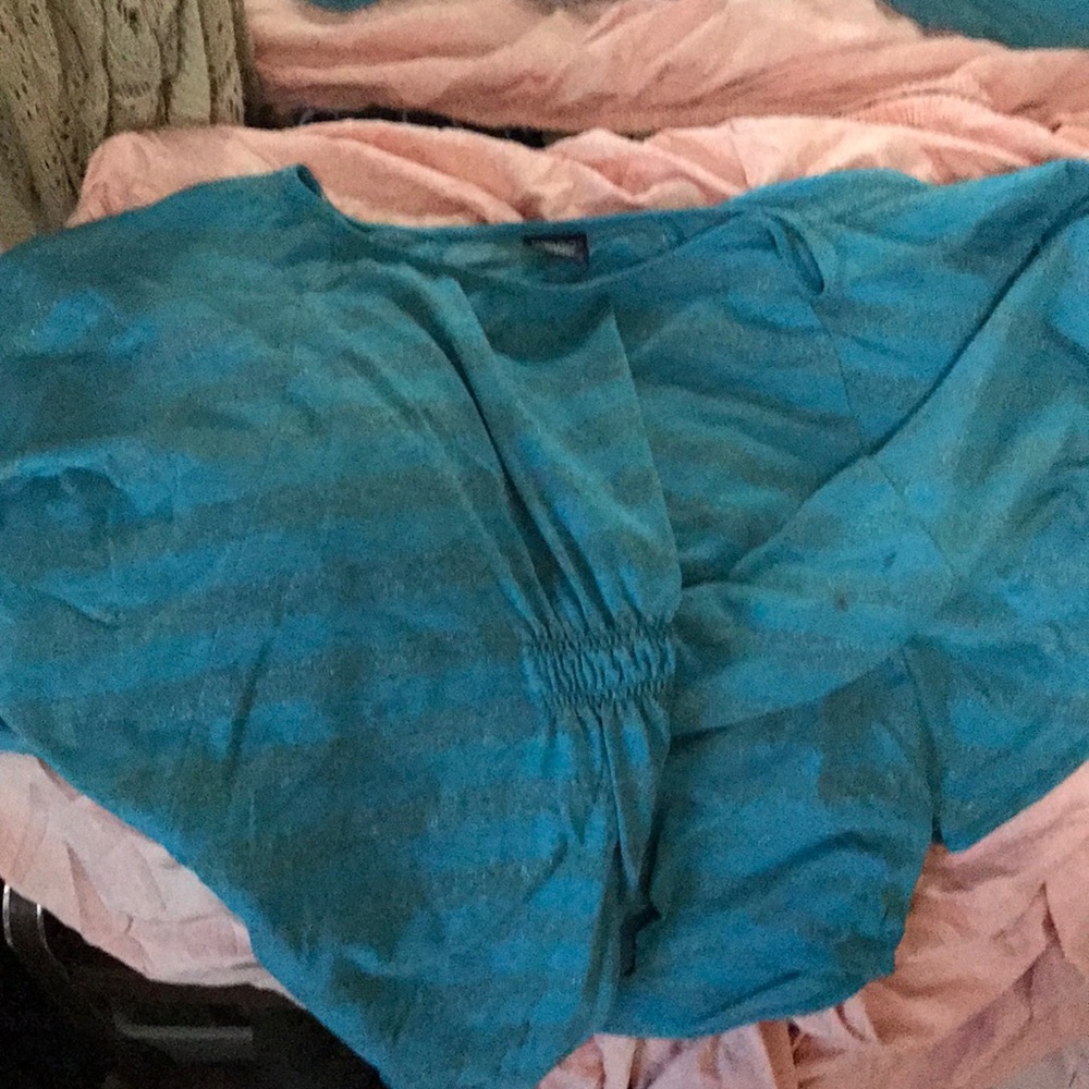 Two toned stripped with glitter